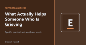 What Actually Helps Someone Who Is Grieving